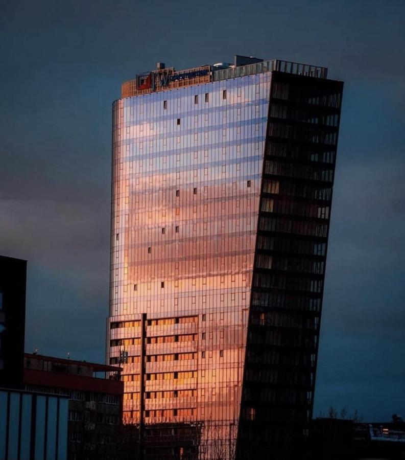 Hanza Tower Apartament Times Square Stettin Exterior foto