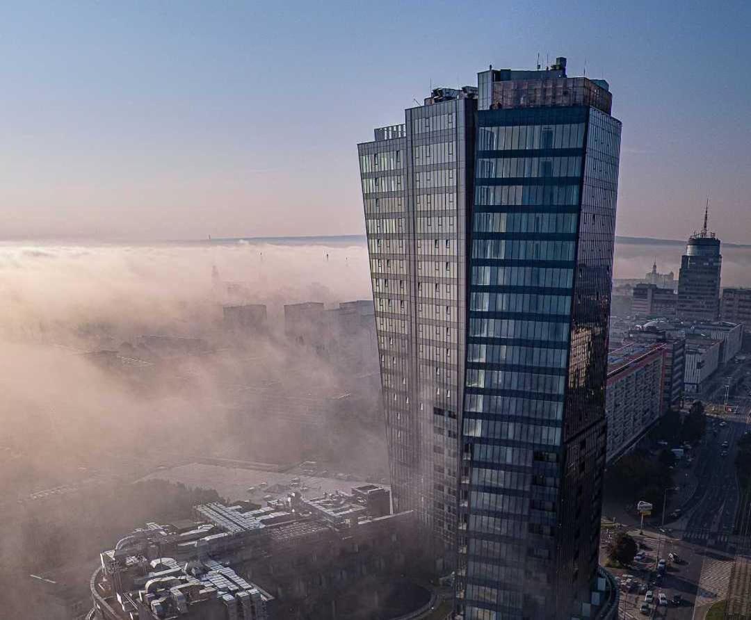 Hanza Tower Apartament Times Square Stettin Exterior foto